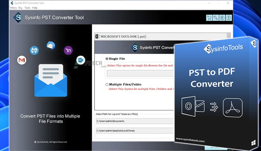 SysInfoTools PST to PDF Converter 19.0