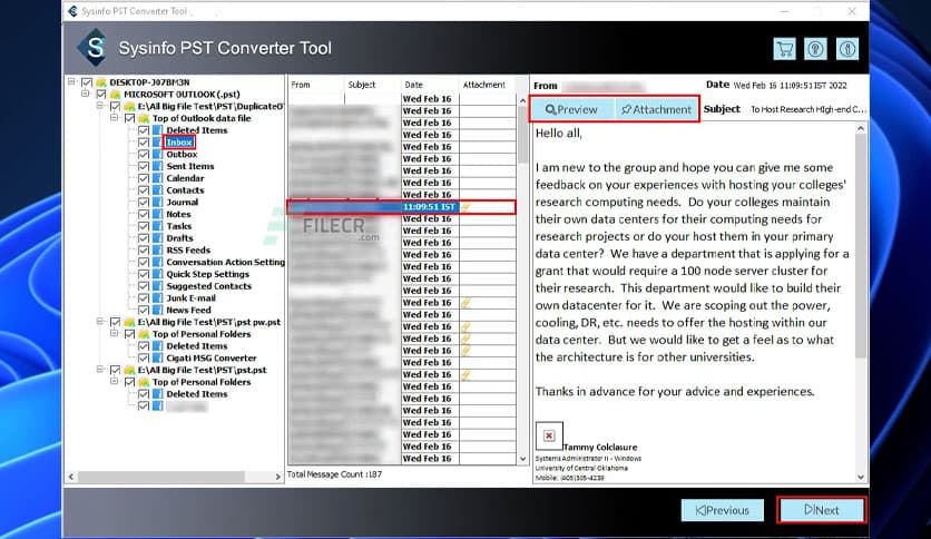 SysInfoTools PST to PDF Converter 19.0