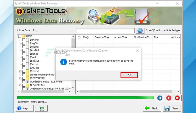 SysInfoTools Windows Data Recovery 22.0