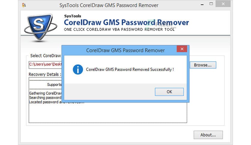 SysTools CorelDraw GMS Password Remover 5.0