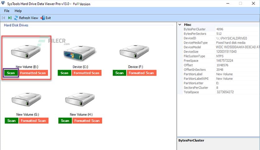 SysTools Hard Drive Data Viewer Pro 18.2