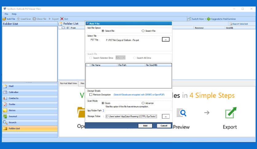 SysTools Outlook PST Viewer Pro Plus 8.1