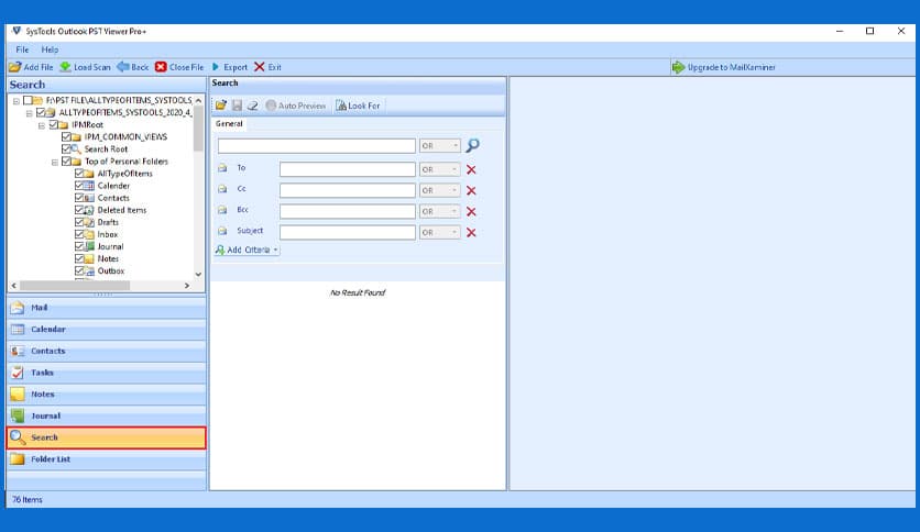 SysTools Outlook PST Viewer Pro Plus 8.1
