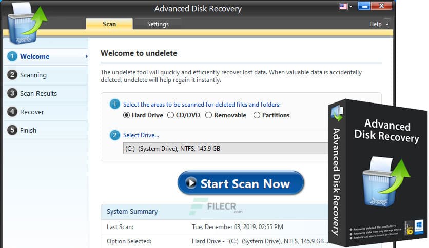 Systweak Advanced Disk Recovery 2.9.1300.18693
