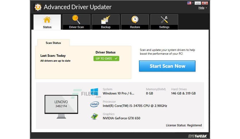 SysTweak Advanced Driver Updater 4.6.1086.8539
