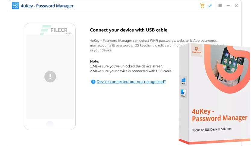 Tenorshare 4uKey Password Manager 2.0.9.2