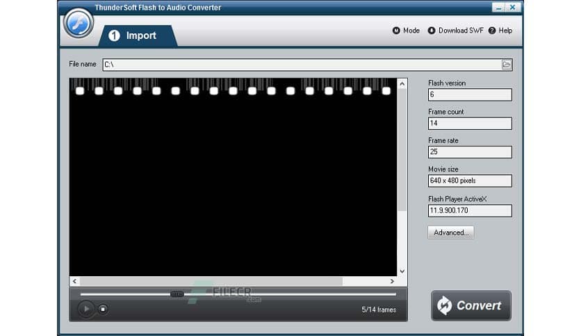 ThunderSoft Flash to Audio Converter 4.7.0