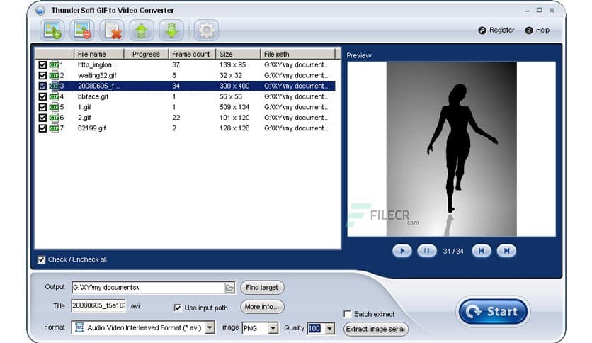 ThunderSoft GIF to Video Converter 5.6.0