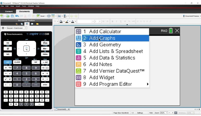 TI-Nspire CX Premium Teacher Software 5.4.0.259
