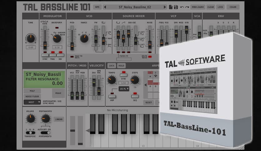 Togu Audio Line TAL-BassLine-101 v3.9.5