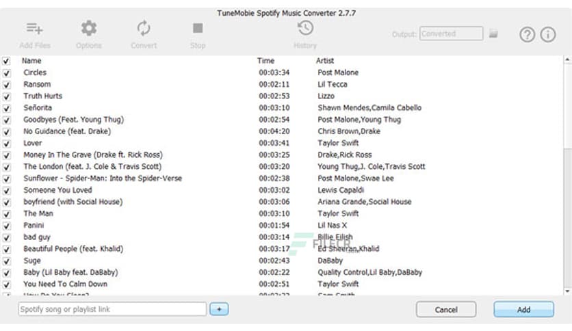 TuneMobie Spotify Music Converter 3.2.6