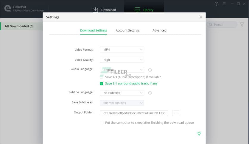 TunePat HBOMax Video Downloader 1.0.4
