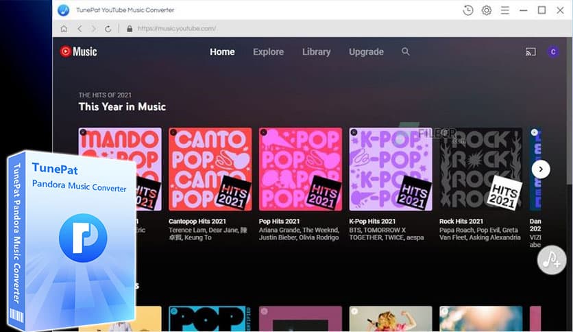 TunePat Pandora Music Converter 1.0.1