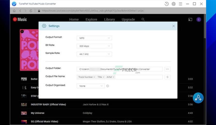 TunePat Pandora Music Converter 1.0.1