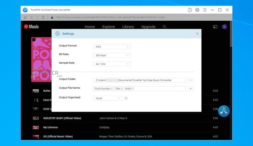 TunePat Youtube Music Converter 1.0.5