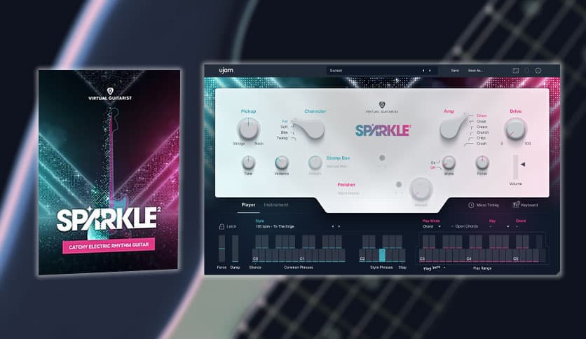 uJAM Virtual Guitarist SPARKLE 2 v2.4.1