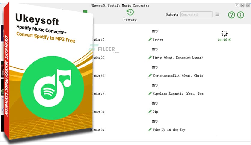 Ukeysoft Spotify Music Converter 3.2.5