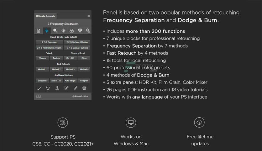 Ultimate Retouch Panel 3.9.2 for Adobe Photoshop