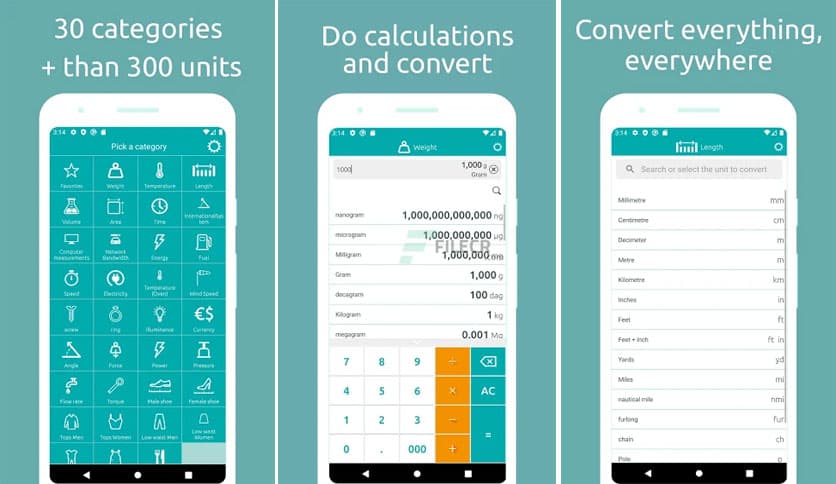 Unit converter, Convert metric 2.6.0