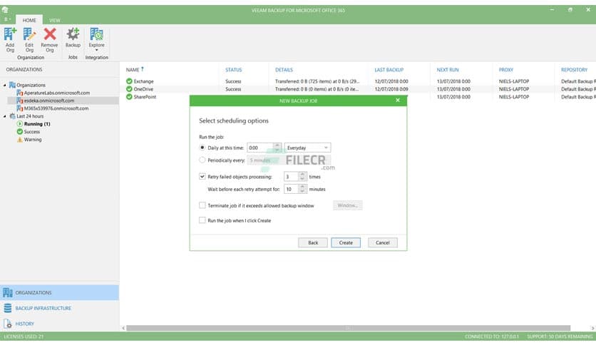 Veeam Backup for Microsoft Office 365 7.0.0.3604