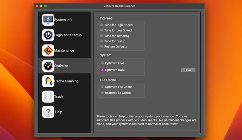 Ventura Cache Cleaner 18.0.2.1