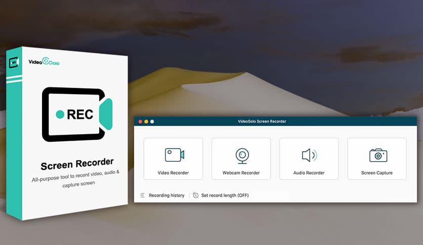 VideoSolo Screen Recorder 2.1.12