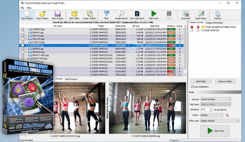 Visual Similarity Duplicate Image Finder Corporate 9.6.0.2