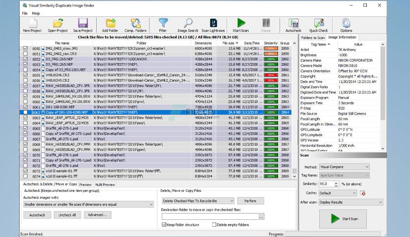 Visual Similarity Duplicate Image Finder Corporate 9.6.0.2