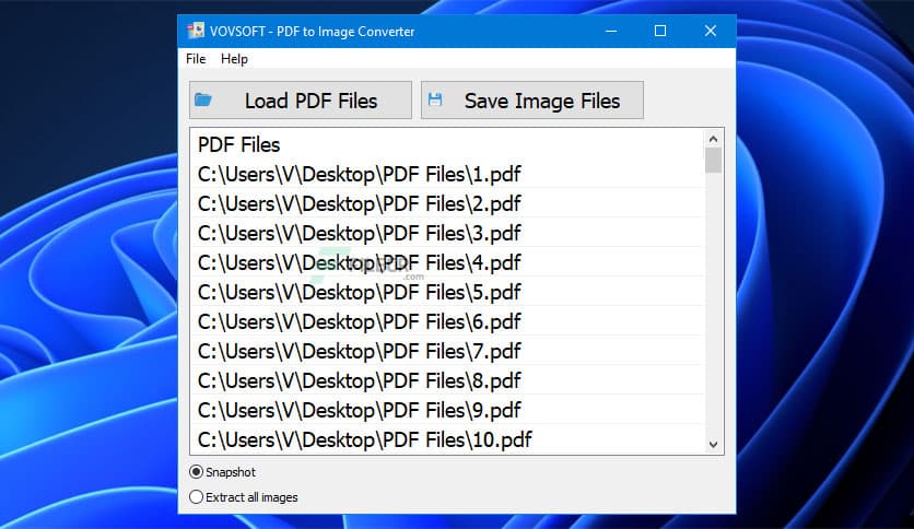 VovSoft PDF to Image Converter 1.4