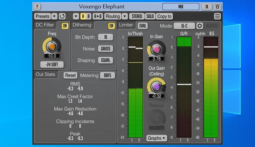 Voxengo Elephant Mastering Limiter 5.3