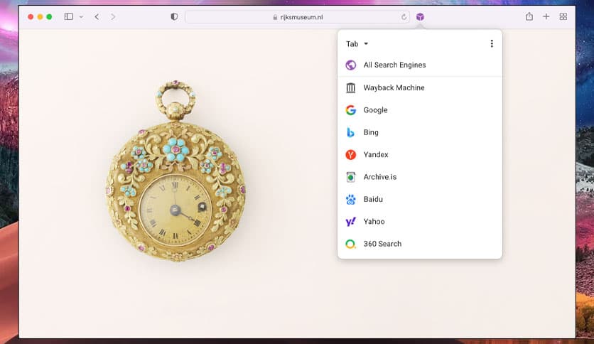 Web Archives for Safari 4.0.0