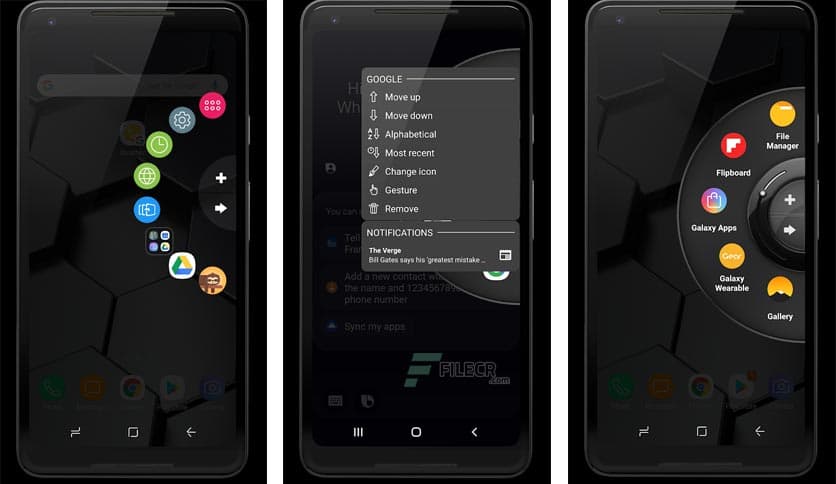 Wheel Launcher Full customizable sidebar v1.452
