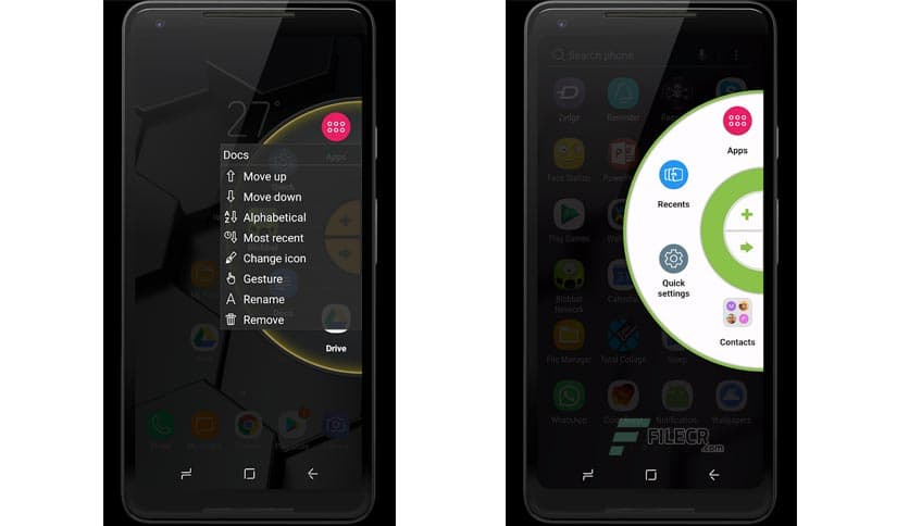 Wheel Launcher Full customizable sidebar v1.452