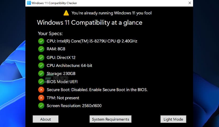 Windows 11 Compatibility Checker 3.0