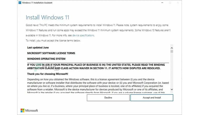 Windows 11 Installation Assistant 1.4.19041.6448