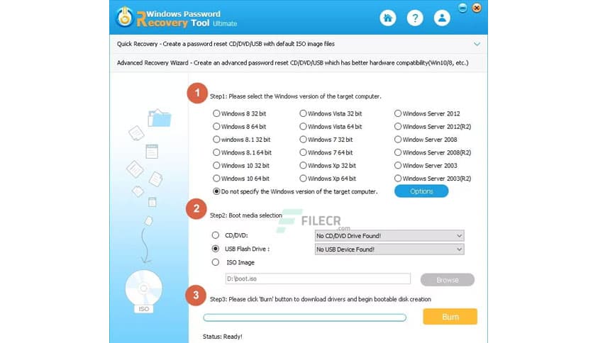 Windows Password Recovery Tool Ultimate 8.5.0.5