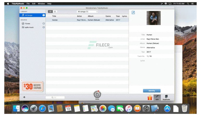 Wondershare TidyMyMusic 3.0.2.1