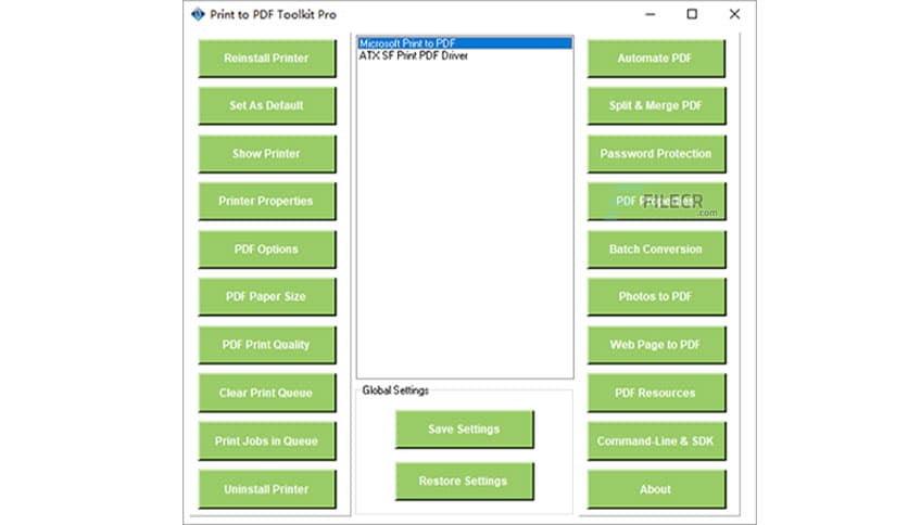 Windows10Pdf Print to PDF Toolkit Pro 3.0.0.566