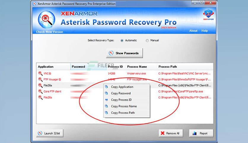 XenArmor Asterisk Password Recovery 2022 v6.0.0.1