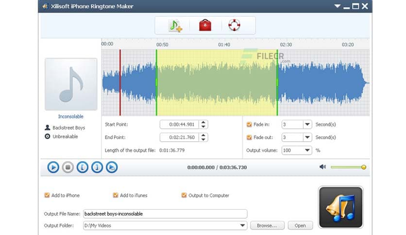 Xilisoft iPhone Ringtone Maker 3.2.17