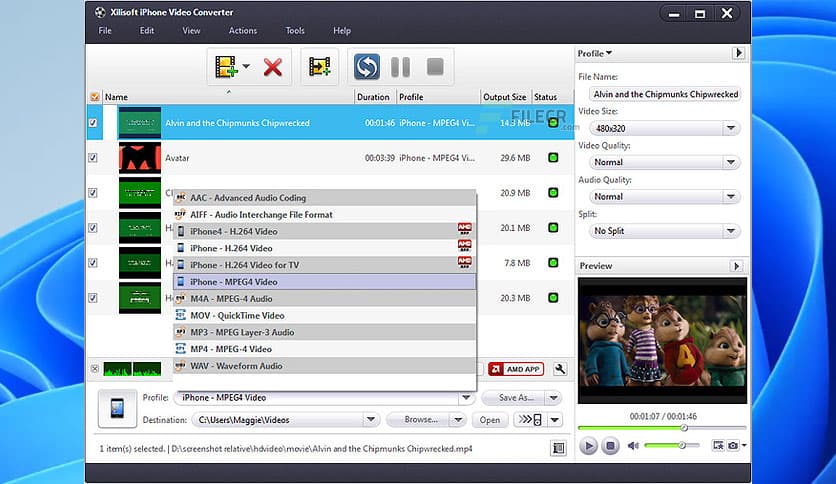 Xilisoft iPhone Video Converter 7.8.26