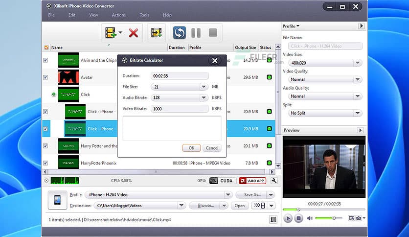 Xilisoft iPhone Video Converter 7.8.26